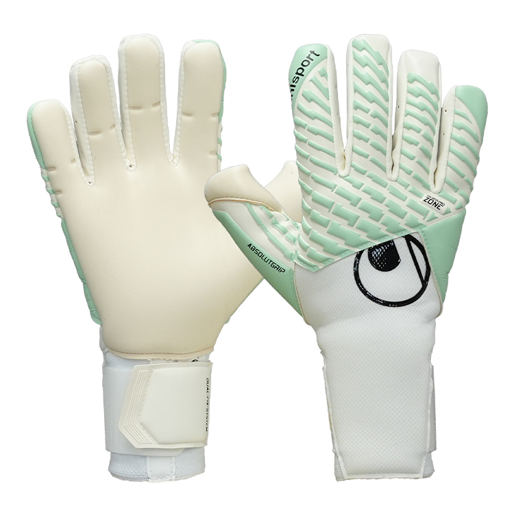 最新ゴールキーパークラブ「ファングマシーネ アブソルートグリップ タイト ハーフネガティブ」|footies! vol.72