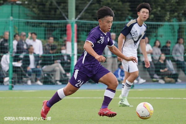 明治大学体育会サッカー部 石井 陽選手｜大学サッカーのすゝめ 2026
