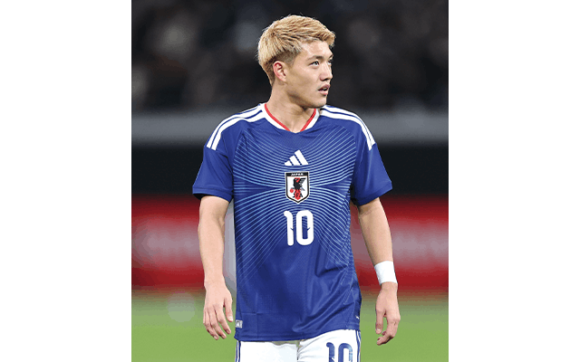 堂安 律｜サカママVol.57 W杯2026特集 編集部がPick up! 日本代表イチ推し選手