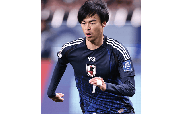 三笘 薫｜サカママVol.57 W杯2026特集 編集部がPick up! 日本代表イチ推し選手