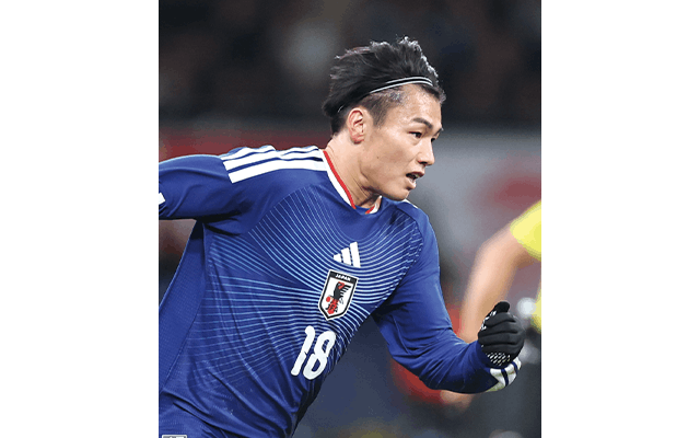 上田綺世｜サカママVol.57 W杯2026特集 編集部がPick up! 日本代表イチ推し選手