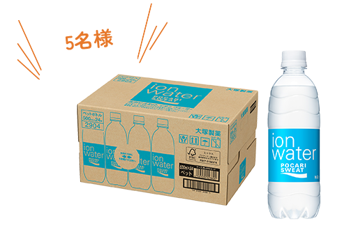イオンウォーター 1ケース(500ml・24本)商品画像