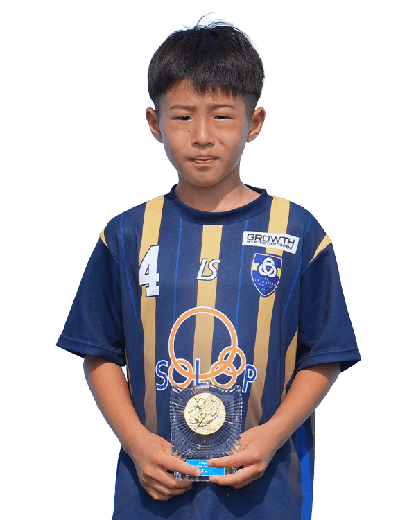ウタマログローバルカップ2026 最優秀選手(MVP)のFCトリアネーロ町田 門倉駿哉選手の画像