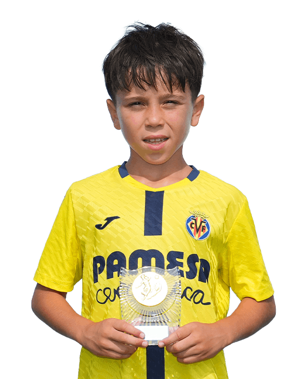 ウタマログローバルカップ2026 最優秀選手(MVP)のビジャレアルCF ABRAHAM RIAZA ORTIZ選手の画像
