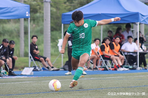 大学サッカーのすゝめ 2026 立正大学体育会サッカー部 原 壮志選手