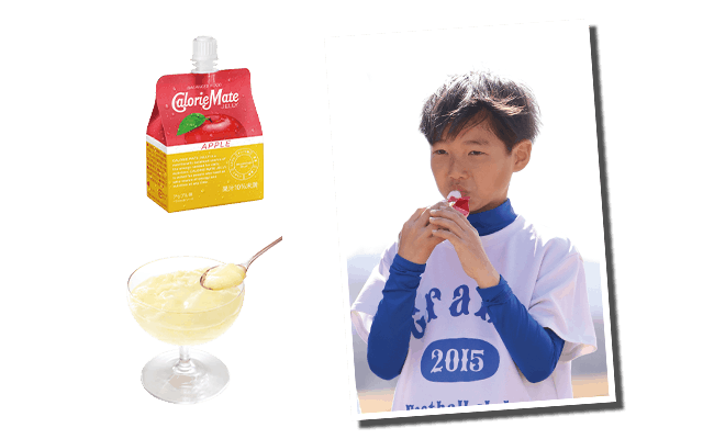 “カロリーメイト ゼリー”で栄養補給!夏を元気に過ごす食事術イメージ画像