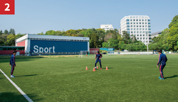 流通経済大学サッカー部員のマル秘自主トレーニング「俺トレ」を公開