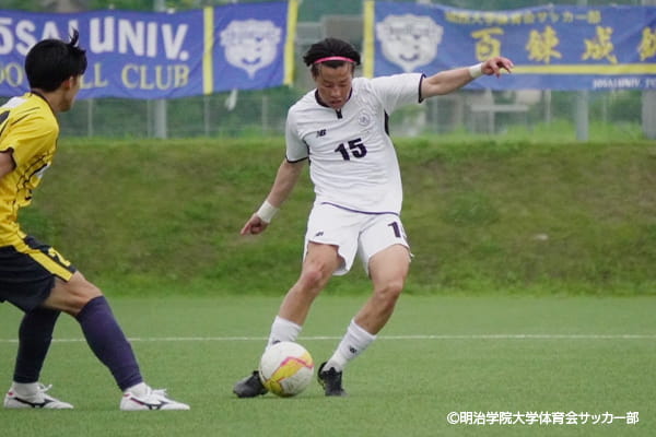 明治学院大学体育会サッカー部 青木 壮太選手【大学サッカーのすゝめ 2026】