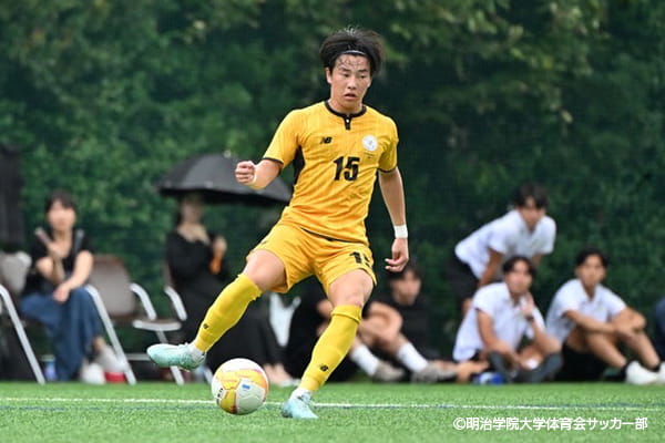 明治学院大学体育会サッカー部 青木 壮太選手【大学サッカーのすゝめ 2026】