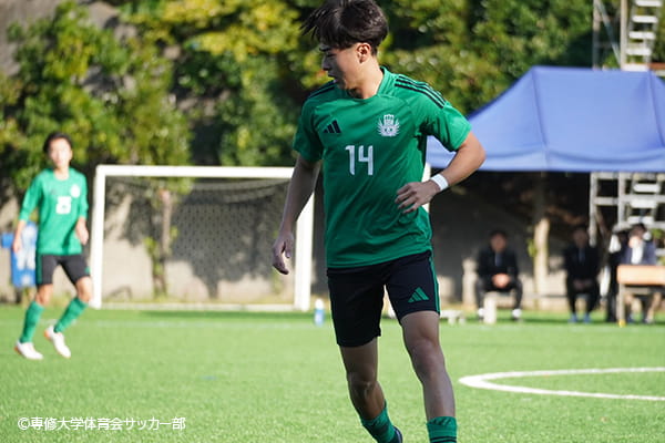 専修大学体育会サッカー部 道白 優斗選手【大学サッカーのすゝめ 2026】